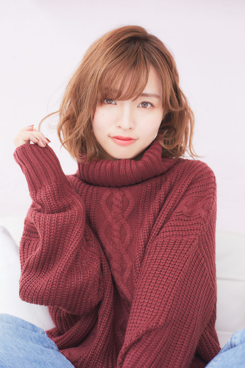 ヘアスタイル正面