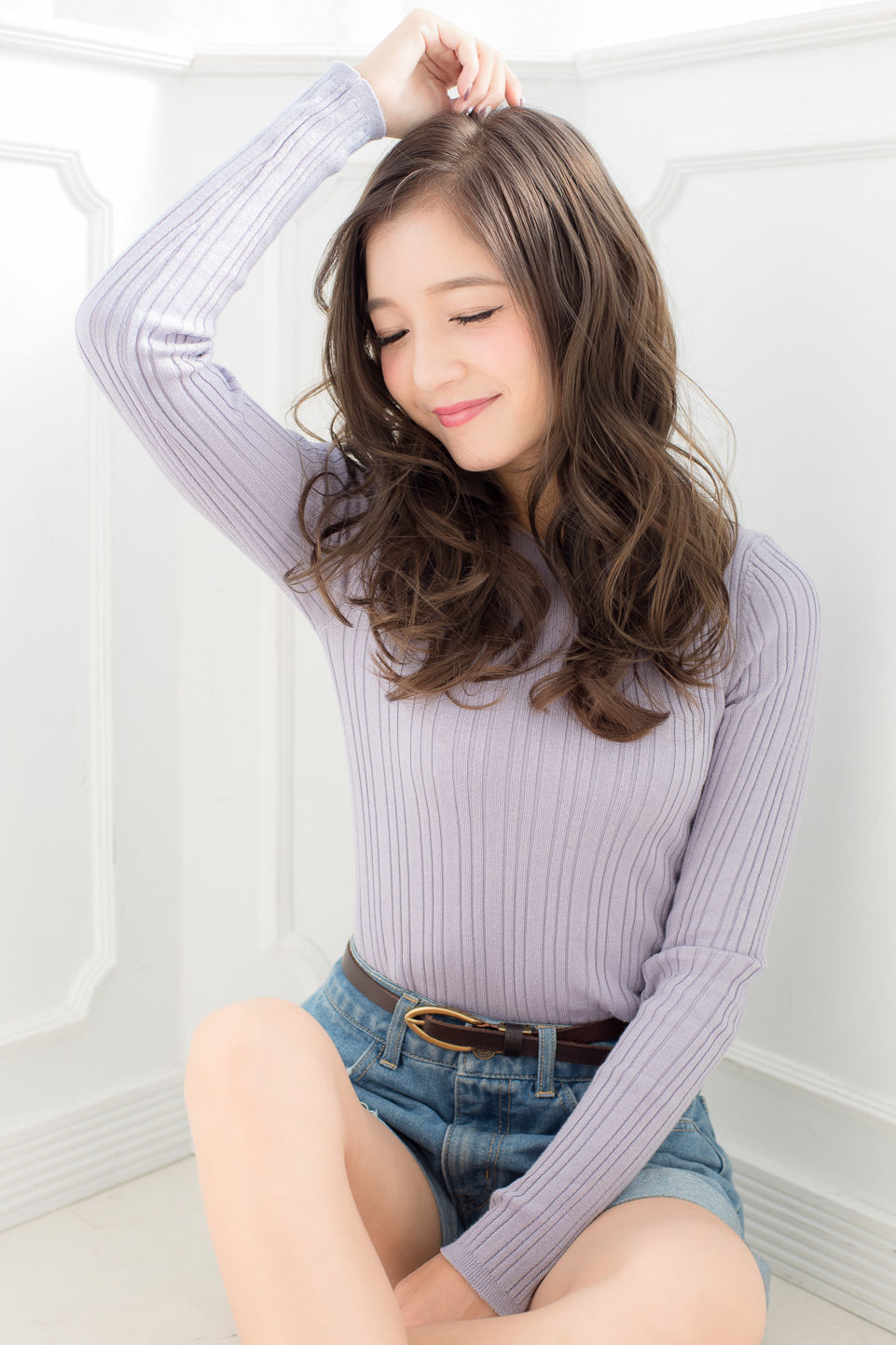 ヘアスタイル正面